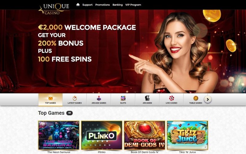 En savoir plus sur unique online casino